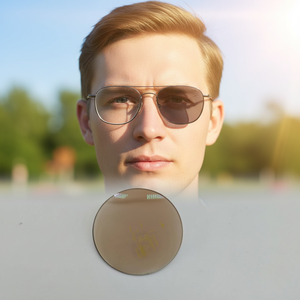 Lentilles de prescription personnalisées de haute qualité, teintées UV400, dégradées, polarisées, miroir Tac, lentilles optiques - Product Image 6