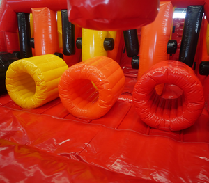 Parcours d'obstacles <span class=keywords><strong>gonflable</strong></span> pour enfants, château <span class=keywords><strong>gonflable</strong></span> avec toboggan, structure <span class=keywords><strong>gonflable</strong></span> personnalisée en PVC, installation facile, <span class=keywords><strong>location</strong></span> pour <span class=keywords><strong>aire</strong></span> <span class=keywords><strong>de</strong></span> <span class=keywords><strong>jeux</strong></span> - Product Image 6