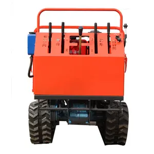 Mini Crawler Dumper Track HY-800 HY-1200 HY-1500 Crawler Dumper Carrier Met Kraan In Factory Prijs