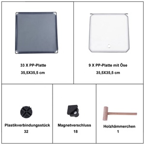 Armadio di plastica armadio portatile per riporre i vestiti - Product Image 6