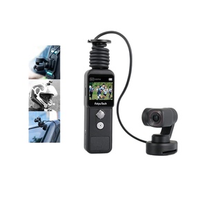 JHD FeiyuTech <span class=keywords><strong>Pocket</strong></span> 2S <span class=keywords><strong>Feiyu</strong></span> 3Axis Gimbal 4K Cámara Diseño dividido Base magnética 1 Sensor de 2,5 pulgadas 130 Campo de visión Ultra - Product Image 1