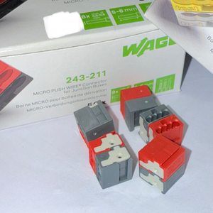 WAGOS 243-211 สีแดงและสีดำ 243-212 สีเหลืองและสีขาว ทองแดง สำหรับเทอร์มินัลบัส KNX/EIB ของเยอรมนี - Product Image 4