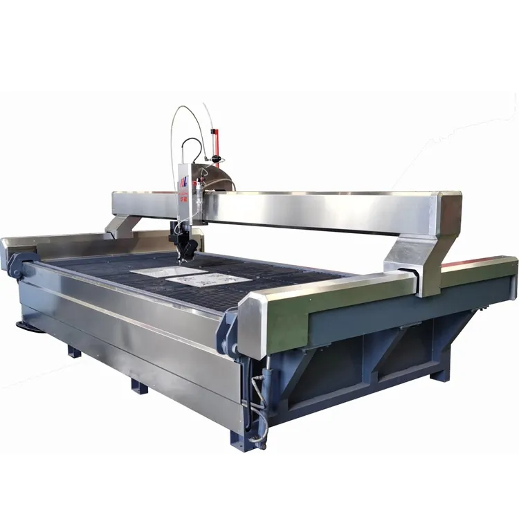 Hualong Steen Machines Lage Prijs China Fabrikant Steen Graniet Waterjet Snijmachine