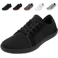 Suela de goma conductora flexible Zero Drop Grounding Shoe Descalzo Wide Toe Box Earth Sneaker