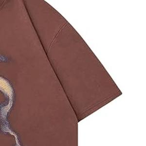 T-shirt Homme Coupe Boxy 2026 100% Coton Épaules Tombantes Streetwear Grammage Lourd - Product Image 3