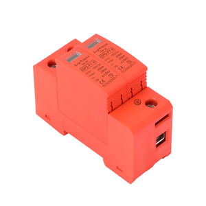 <span class=keywords><strong>Solar</strong></span> PV 20KA 2P DC 500V SPD Protector contra sobretensiones Pararrayos Dispositivo de protección contra sobretensiones SPD - Product Image 2