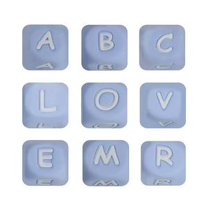 Perline in Silicone Senza BPA all'Ingrosso 9mm/12mm/15mm/19mm Lettere dell'Alfabeto e Altre Perline Sciolte per Articoli per Bambini e Casa - Product Image 3