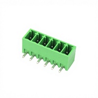 PROMOTION : Bornier de connexion enfichable, pas de 3,81/3,5 mm, bornier à souder à angle droit, connecteur mâle pour carte PCB, conforme RoHS
