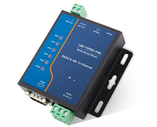 Usr-Tcp232-410S RS232 / RS485 Serial to Ethernet Adapter/IP Device Server Ethernet Converter Support DHCP/DNS
