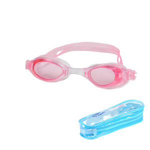 Gafas de natación para niños y adultos, ajuste universal con película protectora, antivaho, colores azul, rosa y morado, material plástico - Product Image 3