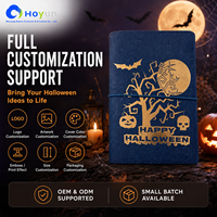 Carnet personnalisé Halloween en PU, impression numérique de haute qualité, livre pour enfants, papier offset, impression personnalisée OEM