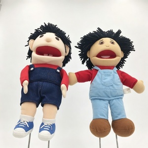 Marionetas de personajes infantiles personalizadas, marionetas de niño con boca abierta, juego de marionetas de mano para niños, marioneta de mano para niños - Product Image 4