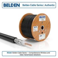 Câble coaxial d'origine Belden 1694A 75 ohms RG-6/U 18 AWG Solid BC 12G-SDI 4K UHD pour vidéo numérique 305m