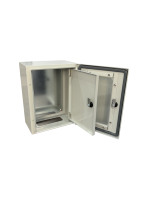 Boîtier électronique en acier, boîtier de distribution électrique en métal, boîtier de contrôle pour instruments électroniques, indice de protection IP54, certifié CE