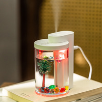 Humidificateur USB Mini Micro-Paysage en Gros pour Usine, Grande Capacité, Silencieux, Diffuseur d'Arômes de Bureau