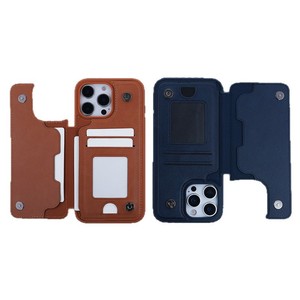 Étui de protection magnétique fait main pour <span class=keywords><strong>iPhone</strong></span> 17 16 <span class=keywords><strong>Pro</strong></span> Max avec porte-cartes et support, résistant aux chutes - Product Image 5