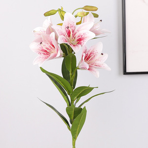 Flores Artificiales de Lirio del Sol en Miniatura con Múltiples Cabezas, de Seda, Alta Simulación, para Decoración de Bodas, Accesorios de Fotografía y Decoración del Hogar - Product Image 3