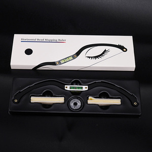 Règles de cartographie des sourcils arc règle de perle horizontale fil de chaîne Kit de Microblading sourcils mesure outils de maquillage permanents - Product Image 2