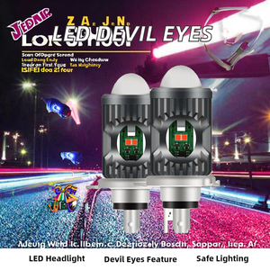 Sistema de Iluminación LED CSP 5730 para Motocicletas, Faro Delantero LED Ojos de Demonio y Luz Frontal H4 P15D BA20D P45T - Product Image 3