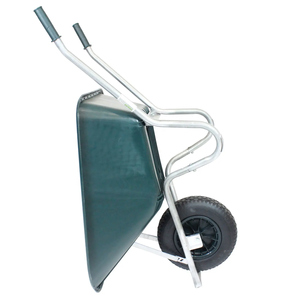 H WB6414S Heavy Duty Industrial Plastic Roll Container Jardim Construção Jeep Concreto Folding Wheelbarrow da Inglaterra - Product Image 3