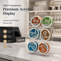 Présentoir de Comptoir en Acrylique Transparent Personnalisé pour Snus et Sachets de Nicotine – Présentoir de Vente au Détail en Acrylique pour Magasin de Tabac