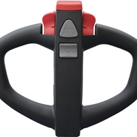 Transpaleta electrónica todo terreno Jack Trolley 1,5 T batería de litio 2T Vehículo de manipulación de paletas elevador de carretilla elevadora eléctrica