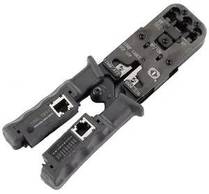 Outil Ethernet RJ45 RJ12 RJ11 Testeur de câble Pince à sertir Testeur de câble intégré Outil de sertissage RJ45