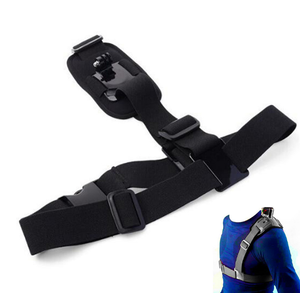 Adaptateur de ceinture de harnais de poitrine à bandoulière unique pour <span class=keywords><strong>GoPro</strong></span> <span class=keywords><strong>Hero</strong></span> 1 2 3 3 + <span class=keywords><strong>4</strong></span> caméra xiaomi Yi accessoires de caméra - Product Image 2