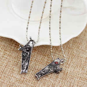 Collana Gotica Nightmare Before Christmas con Ciondolo Jack e Sally, Gioielli alla Moda per Coppie, Regalo <span class=keywords><strong>di</strong></span> <span class=keywords><strong>San</strong></span> <span class=keywords><strong>Valentino</strong></span> - Product Image 3