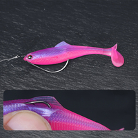 Leurre artificiel Big Shads de 4,2 cm à 7,5 cm, matériau PVC, queue en T, leurres souples, bar, perche, sandre, appât souple de pêche