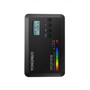 Meilleure lampe LED YONGNUO YN120 RGB 8W pour photographie, <span class=keywords><strong>lumière</strong></span> <span class=keywords><strong>de</strong></span> poche pour vlog, 2500K 9900K, écran LCD, 120 LED, 1/4 pouce, pour diffusion en direct - Product Image 6