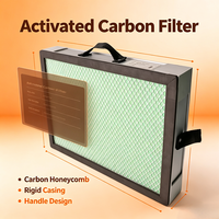 Filtre à charbon actif à haute valeur d'iode pour éliminer les odeurs de fumée et les COV – Remplacement de filtre pour extracteur de fumée FES350 Pro