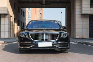 Nuovo Kit Carrozzeria Stile <span class=keywords><strong>Maybach</strong></span> per <span class=keywords><strong>Mercedes</strong></span> W221: Paraurti Anteriore/Fari/Parafanghi/Specchietti Laterali/Copertura Motore con Montaggio a Vite - Product Image 2