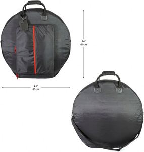 Free sample <b>Cymbal</b> Backpack <b>Bag</b> with 15" Hihat Compartment and Exterior Pocket Heavy Duty Fabric, Padded Shoulder Straps - Product Image 4