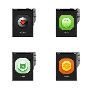 เครื่องเล่น MP3 สำหรับนักเรียน พร้อมหน้าจอ 2.4 นิ้ว แบตเตอรี่ใช้งานได้ยาวนาน และลำโพงในตัว เหมาะสำหรับการเรียน การตั้งแคมป์ และการใช้งานในชีวิตประจำวัน - Product Image 5