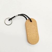 Werbeaktion: Personalisierbarer, multifunktionaler, wasserabsorbierender Kork-Schlüsselanhänger – Rohlinge aus Holz zum Selbstgestalten – Großhandel
