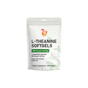 Cápsulas Blandas de L-Teanina y Glicinato de Magnesio OEM ODM, Favorecen la Calma, la Concentración, el Sueño Reparador y la Relajación, Suplemento Dietético - Product Image 1