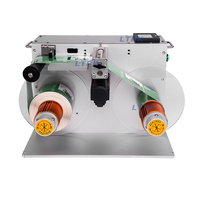 Machine automatique de rembobinage d'étiquettes rouleau à rouleau pour l'impression d'autocollants et l'emballage, machine d'impression d'étiquettes codes-barres