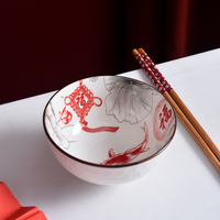 Ensemble de bols en céramique personnalisables avec logo, idéal pour la soupe, la vaisselle, ou comme coffret cadeau – Nouveauté très prisée