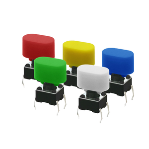 12V Oval buram penutup untuk 6*6mm saklar sentuh tombol tekan - Product Image 2