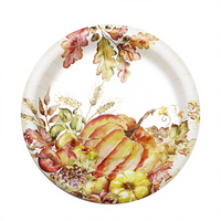 Assiette jetable en papier découpée, en pâte de bois vierge, impression multicolore, forme et style personnalisables pour banquets et anniversaires