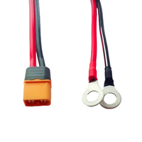 Câble d'extension LanLin 1,5 m 12AWG XT60, harnais de connexion mâle XT60H-M vers borne O avec garantie d'un an