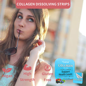 Complément beauté OEM/ODM pour éliminer les rides, éclaircir et raffermir la peau, bandes orales au collagène, échantillon gratuit - Product Image 2