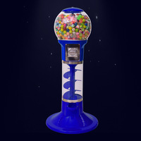 Distributeurs automatiques de bonbons en capsules à spirale Xunhe, distributeurs de bonbons à monnayeur personnalisés, distributeurs de bonbons gélifiés