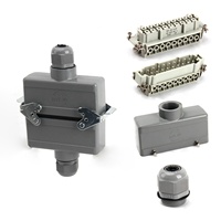 BYLJQ Conector Eléctrico Industrial de 18 y 24 Pines de Alta Resistencia, Enchufe y Tomacorriente con Carcasa Metálica Duradera, Precio Más Bajo y Confiable