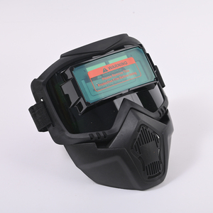 Casco <span class=keywords><strong>de</strong></span> Soldadura con Oscurecimiento Automático y Encendido/Apagado Automático, Máscara Facial <span class=keywords><strong>de</strong></span> Pulido Hecha <span class=keywords><strong>de</strong></span> Material PP para Protección en Soldadura - Product Image 4