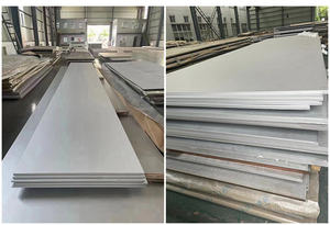 המפעל ישירות למכירה 201 202 304 316 316l 430 תעשייתי מראה משטח נירוסטה צלחת - Product Image 3