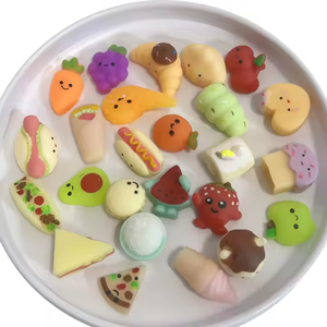 Custom Silicone Fidget Sensory Squeeze <b>Toy</b> Food Kawaii Soft Mini <b>Mochi</b> Animal Shape Anti-Stress <b>Toy</b> for Kids Boys Girls - Product Image 1