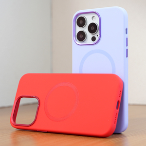 เคสโทรศัพท์ซิลิโคนขายส่ง S010 สำหรับ iPhone 17 16 15 14 Pro Max Plus ฝาหลังมือถือพร้อมแม่เหล็ก Coque Telephone - Product Image 4