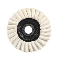 Roue de polissage en feutre de laine 100% Outil et accessoire de nettoyage ménager